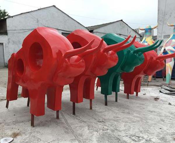 滁州芜湖玻璃钢雕塑公司 (2)