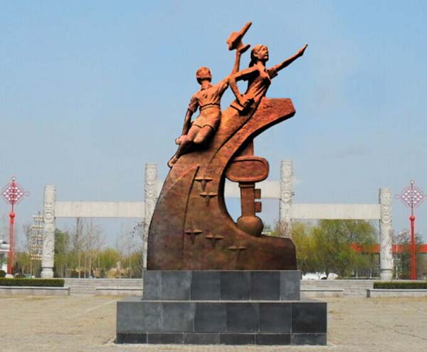 滁州人物雕塑定制(12)